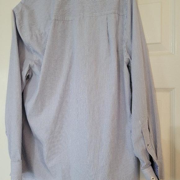 NICK GRAHAM Everywhere Men's Stretch Modern Fit Long Sleeve Button Down Shirt - Picture 4 of 4